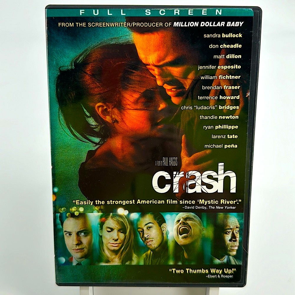 Crash. Sandra Bullock. Don Cheadle. Matt Dillon. Ryan Phillippe.
